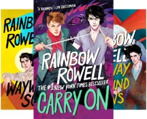 images for covers of Simon Snow series books by Rainbow Rowell