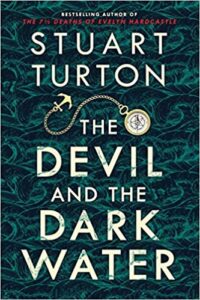 cover art for The Devil and the Dark Water by Stuart Turton