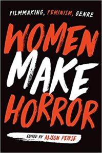 cover art for Women Make Horror edited by Alison Peirse