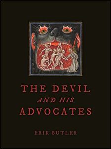 cover art for The Devil and His Advocates by Erik Butler