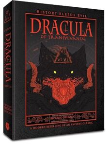 cover art for Dracula of Transylvania by RIcardo Delgado